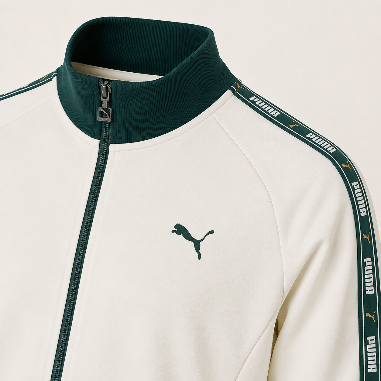 Men's Retro Knit Track Jacket
