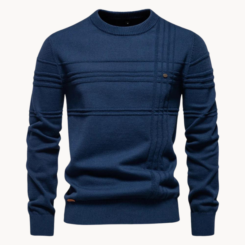 Aidan Check Sweater