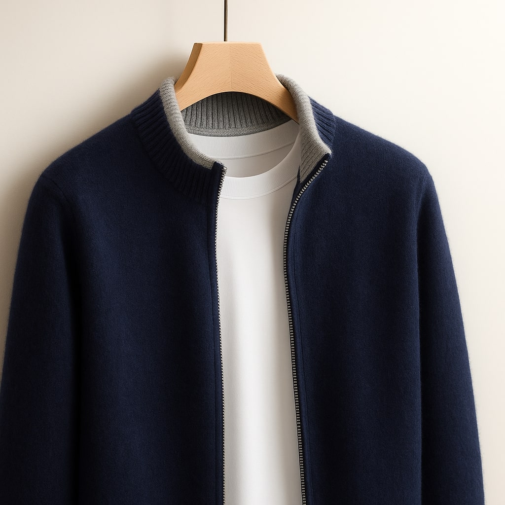 Rafael Knit Zip Jacket